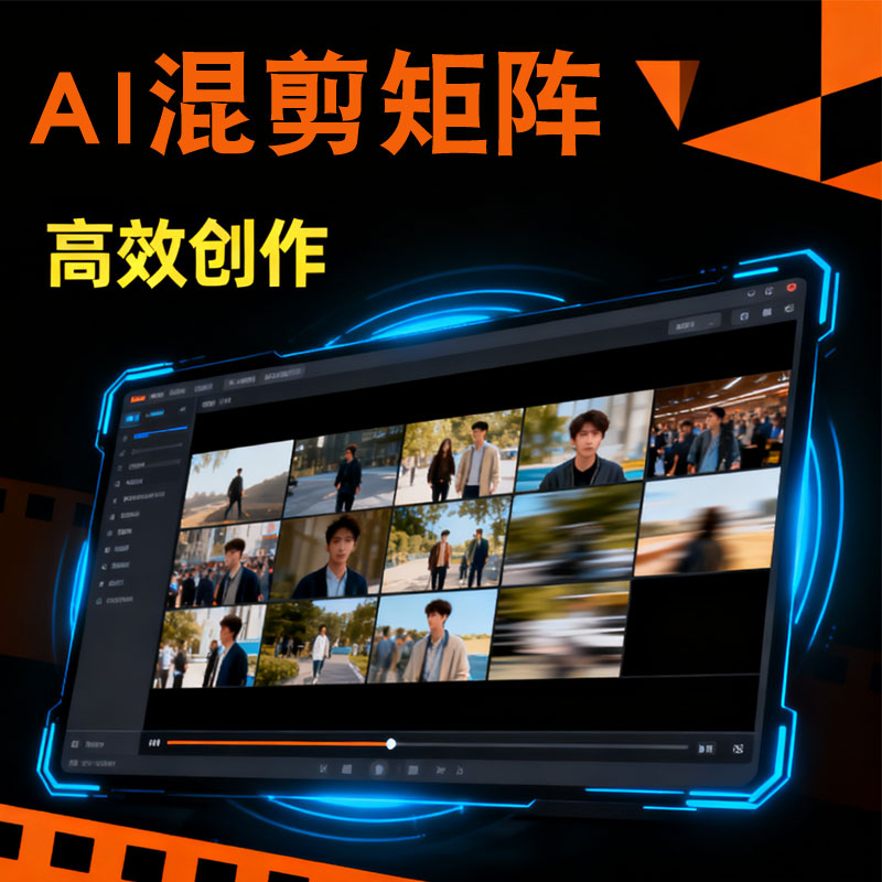 AI混剪矩阵系统